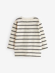 Ecru Stripe Long Sleeve Character T-Shirt (3mths-7yrs) - Image 5 of 7
