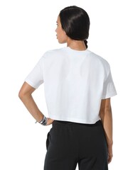 Nike White Essential Futura Cropped T-Shirt - Image 3 of 9