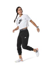 Nike White Essential Futura Cropped T-Shirt - Image 6 of 9