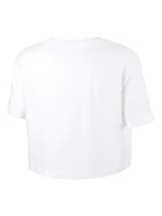 Nike White Essential Futura Cropped T-Shirt - Image 9 of 9