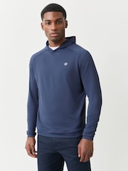 Peter Millar Blue Pine Performance Hoodie - Image 1 of 4