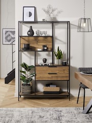 Dark Bronx Glass Storage Shelf - Image 3 of 10