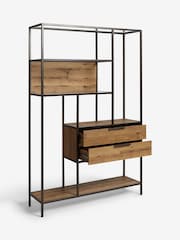 Dark Bronx Glass Storage Shelf - Image 8 of 10