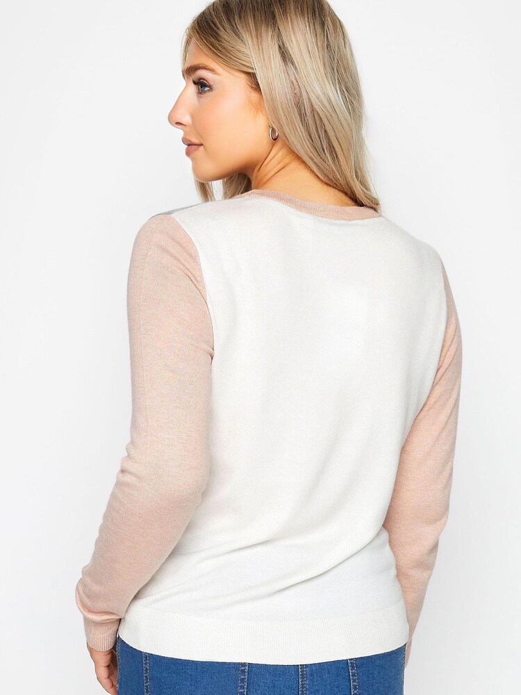 Pink - M&Co Pullover mit Blockfarben - Bild 2 von 4