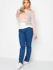 Pink - M&Co Pullover mit Blockfarben - Bild 3 von 4