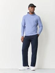 Peter Millar Blue Ardent Air Performance Hoodie - Image 3 of 4