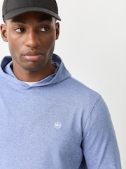 Peter Millar Blue Ardent Air Performance Hoodie - Image 4 of 4