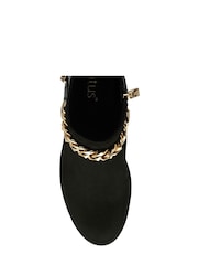 Lotus Black Zip-Up Ankle Boots - Image 4 of 4