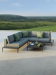 Maze Grey Garden Eve Corner Sofa In All Weather Fabric - Image 2 of 6
