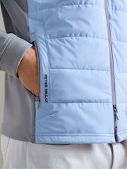 Peter Millar Blue Merge Hybrid Jacket - Image 3 of 4