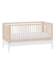 Gaia Baby White Natural Ash Eos Nursery Cot Bed - Image 5 of 5