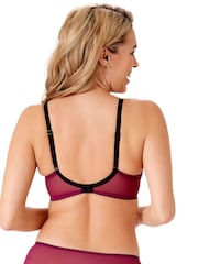 Sujetador escotado de encaje con relleno Superboost morado de Gossard - Imagen 9 de 11