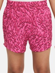 Розовый - Шорты с завышенной талией Nike One - Image 3 of 6