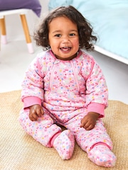 JoJo Maman Bébé Pink Hedgehog 2.5 Tog Sleep Snuggler - Image 2 of 5