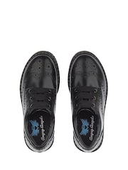 Start-Rite Black Leather Wide Fit School Shoes - Image 5 of 7