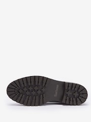 Barbour® Dark Brown Dolores Tassle Trim Leather Loafers - Image 5 of 5