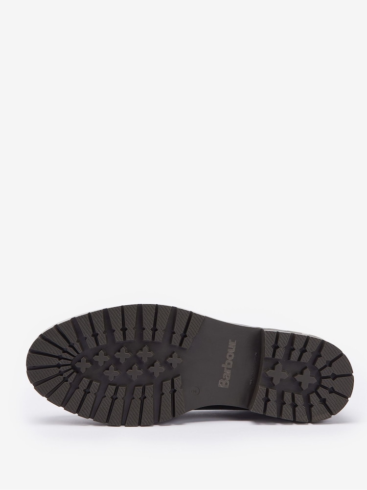 Barbour® Dark Brown Dolores Tassle Trim Leather Loafers - Image 5 of 5 Barbour® Dark Brown Dolores Tassle Trim Leather Loafers - Image 5 of 5