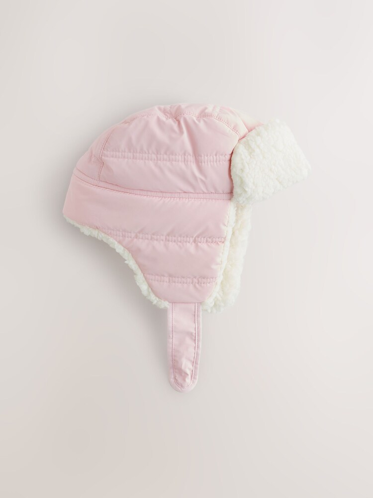 وردي - Ski Trapper Hat (3mths-13yrs) - صورة 1 من 3