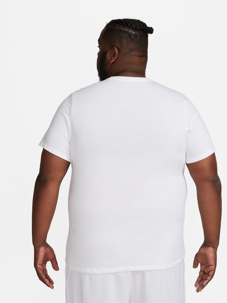 Wit - Nike Dri-FIT trainingsshirt - Image 7 of 12