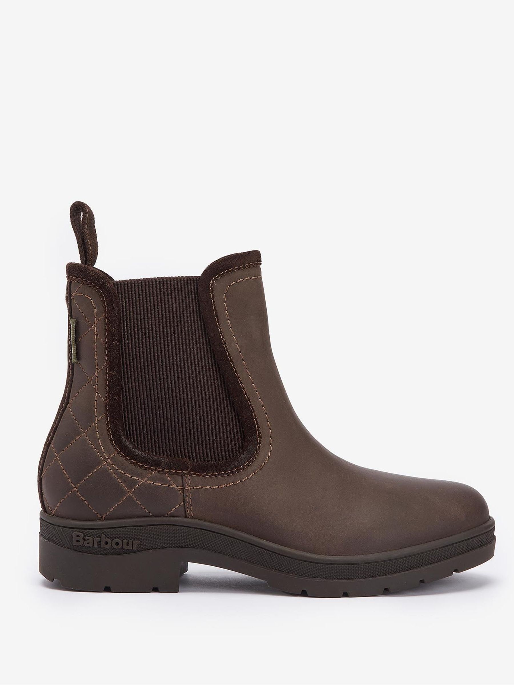 Barbour brown chelsea boots discount