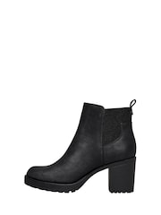 ONLY Black Heeled Ankle Boots - Image 1 of 5