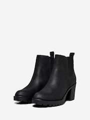 ONLY Black Heeled Ankle Boots - Image 2 of 5