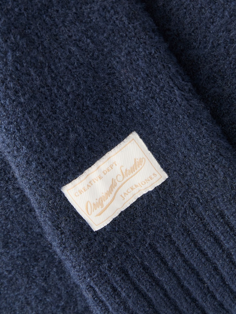 Jack & Jones קרדיגן סרוג עם צווארון גבוה ורוכסן - תמונה 8 מתוך 8 Jack & Jones קרדיגן סרוג עם צווארון גבוה ורוכסן - תמונה 8 מתוך 8