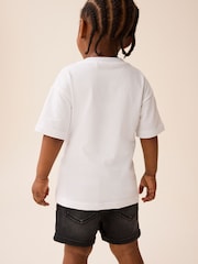 White Batwheels Short Sleeve T-Shirt (3mths-8yrs) - Image 3 of 3