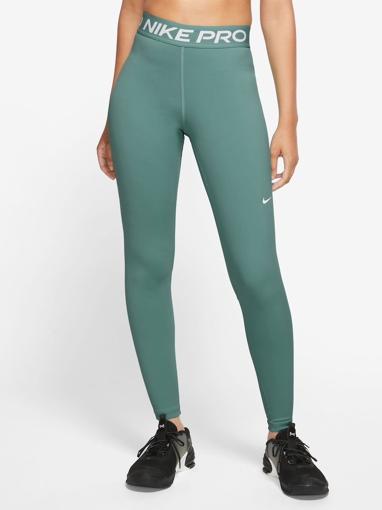 Nike Green Pro 365 Leggings - Image 1 of 6