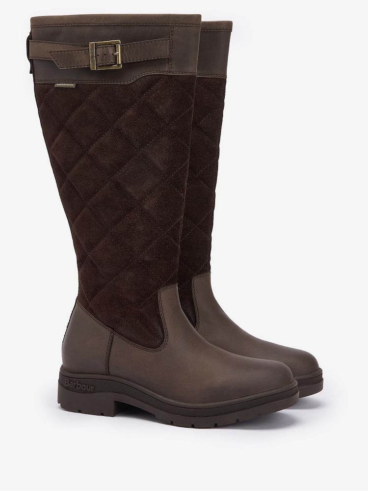 Barbour® Brown Oak Waterproof Tall Boots - Image 2 of 5
