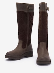 Barbour® Brown Oak Waterproof Tall Boots - Image 3 of 5