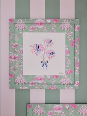 Cath Kidston Green Floral Wall Art Set 4 - Image 3 of 13