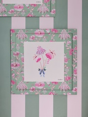 Cath Kidston Green Floral Wall Art Set 4 - Image 5 of 13