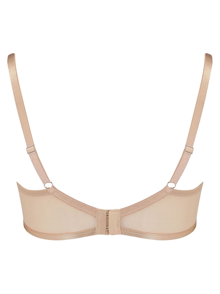 Pour Moi Nude Non Padded Viva Luxe Underwired Bra - Image 2 of 5