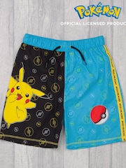 Vanilla Underground Black Pokemon Licensing Swim Shorts - Image 2 of 5