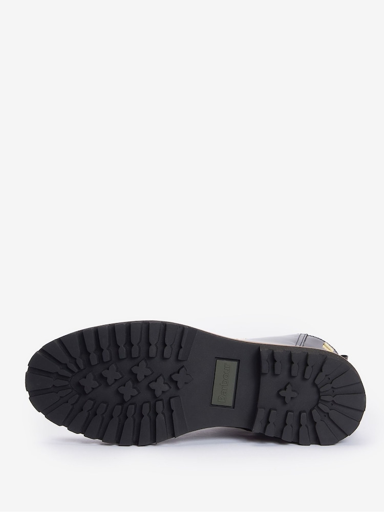 Barbour® Black Blake Hiker Leather Boots - Image 6 of 6