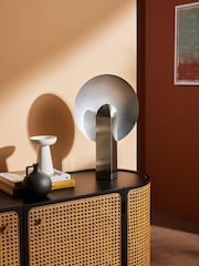 MADE.COM Silver Axel Table Lamp - Image 2 of 4