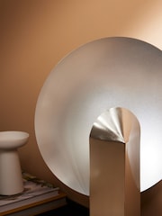 MADE.COM Silver Axel Table Lamp - Image 3 of 4