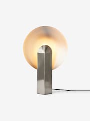 MADE.COM Silver Axel Table Lamp - Image 4 of 4