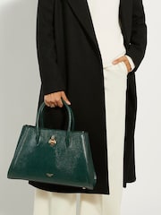 Зеленый - Dune London Daitlyn Structured Top Handle Handbag - Image 1 of 5