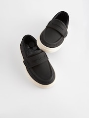 Black Standard Fit (F) Penny Loafers - Image 5 of 6