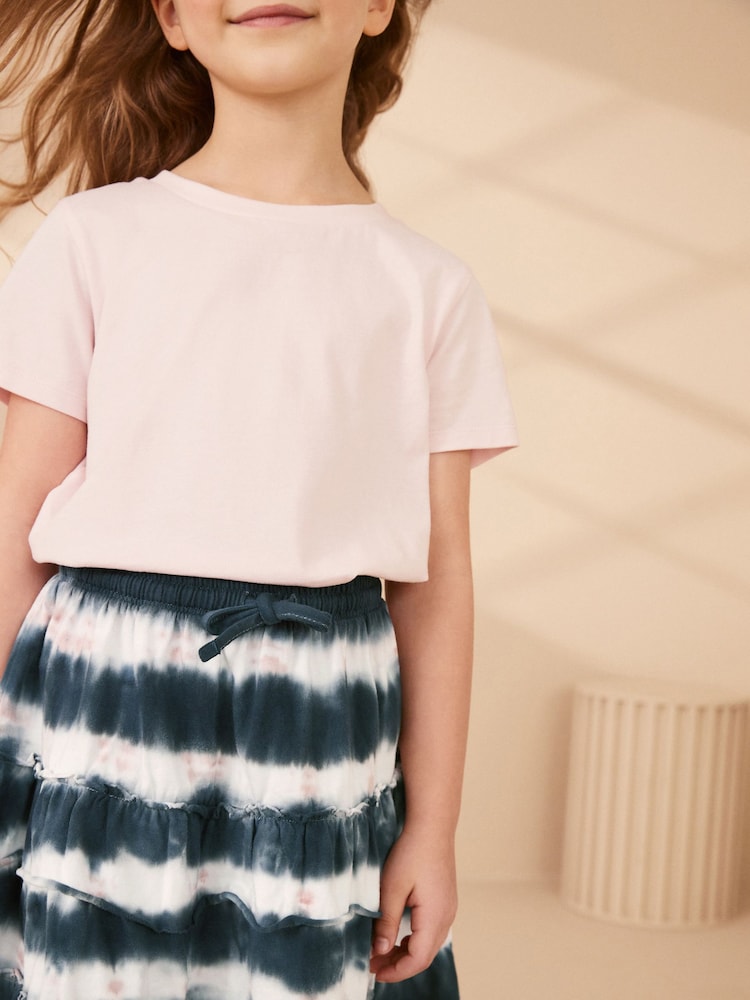 Multi Tie Dye Tiered Skirt (3-16yrs) - Image 2 of 6