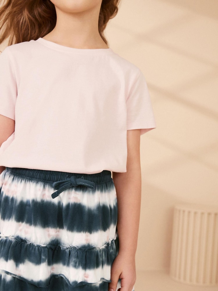 Multi Tie Dye Tiered Skirt (3-16yrs) - Image 3 of 6