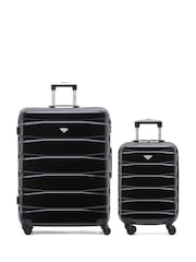 Set Of 2 Large Check-In & Small Carry-On Hardcase Travel Suitcase - Image 1 of 7