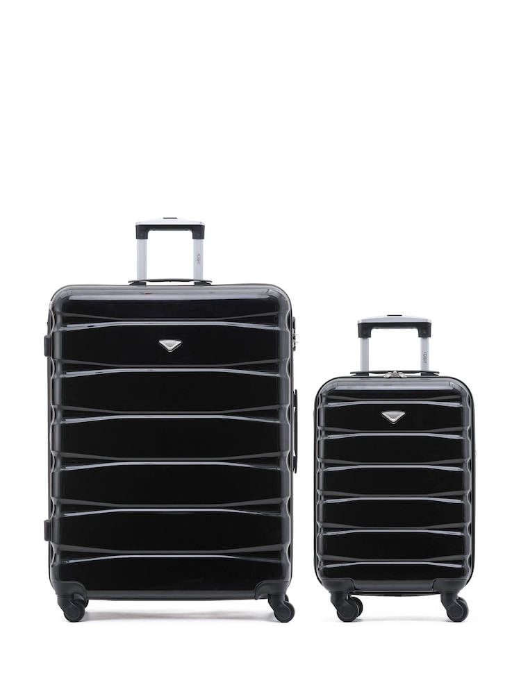Set Of 2 Large Check-In & Small Carry-On Hardcase Travel Suitcase - Image 1 of 7