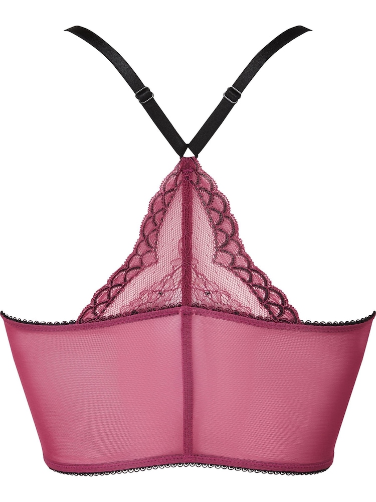 Gossard Superboost Bralette aus Spitze mit tiefem V-Ausschnitt, Lila - Bild 11 von 11 Gossard Superboost Bralette aus Spitze mit tiefem V-Ausschnitt, Lila - Bild 11 von 11