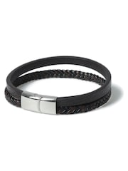 Brown Genuine Leather Bracelet - Image 4 of 5