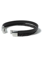 Brown Genuine Leather Bracelet - Image 5 of 5