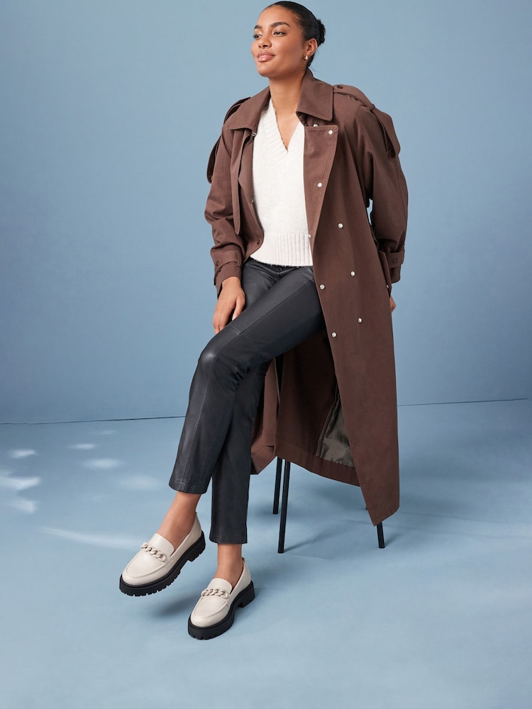 Bone White Forever Comfort® Chunky Loafers - Image 2 of 8