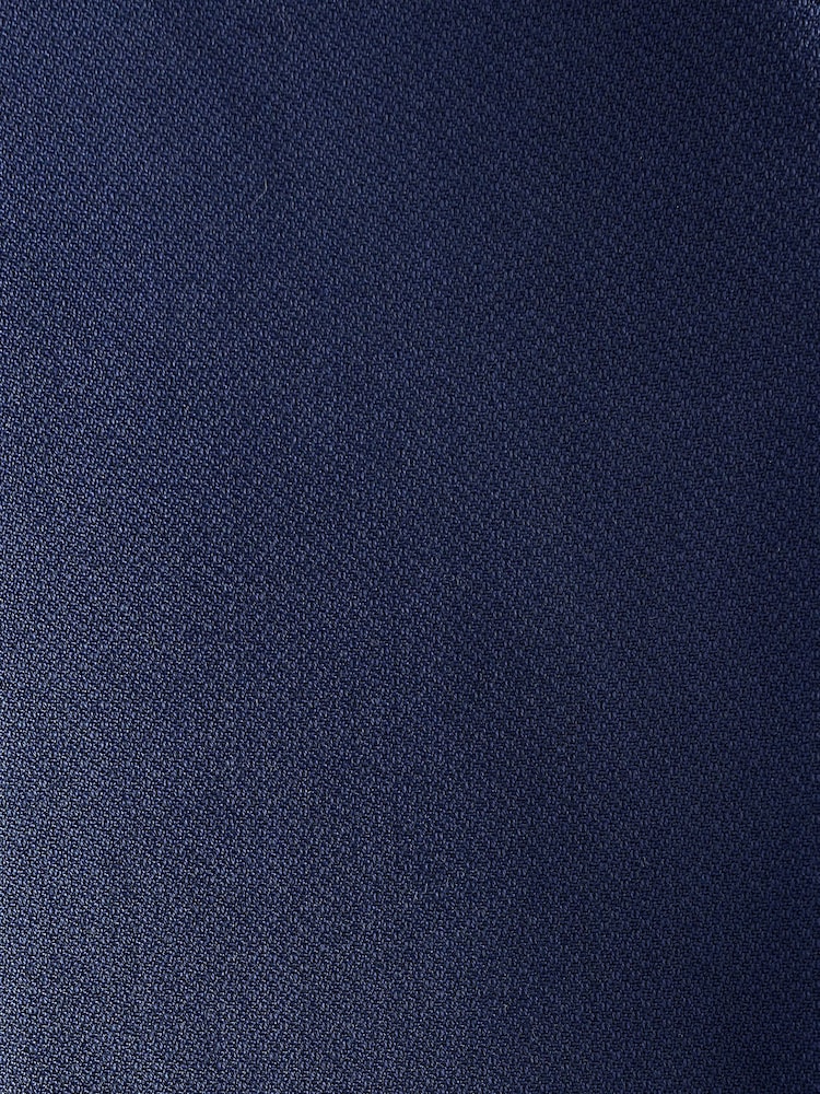 bleu vif - Ajustement régulier - Pantalon de costume texturé - Image 7 of 9